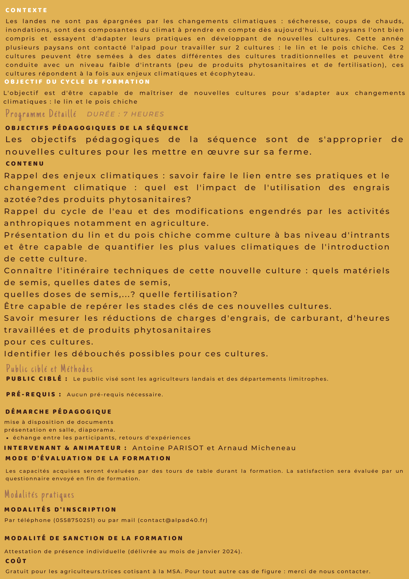 culture du lin et pois chiche 1